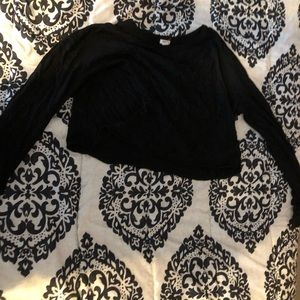 Black Crop Top